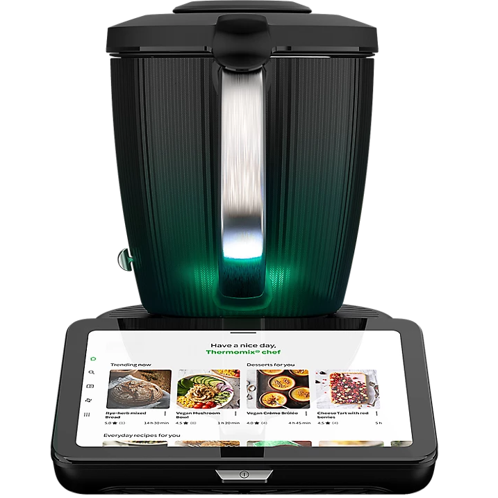 Thermomix TM7 with Cookidoo touchscreen in a Canadian kitchen